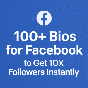 Bios For Facebook