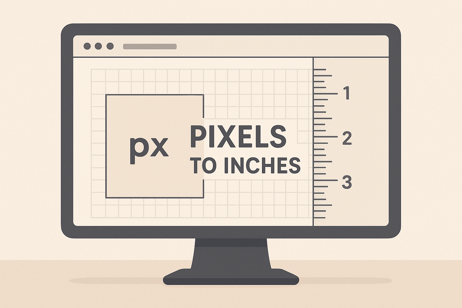 pixels to inches
